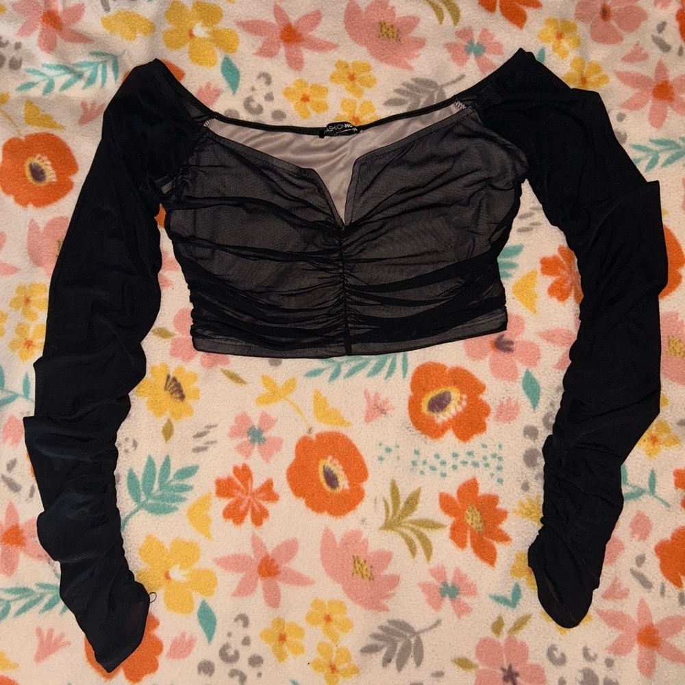 Fashion Nova mesh top